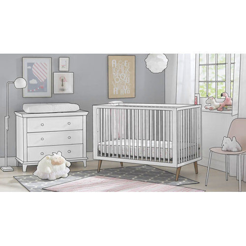 Contours Roscoe 3 in 1 Convertible Crib & Reviews Wayfair